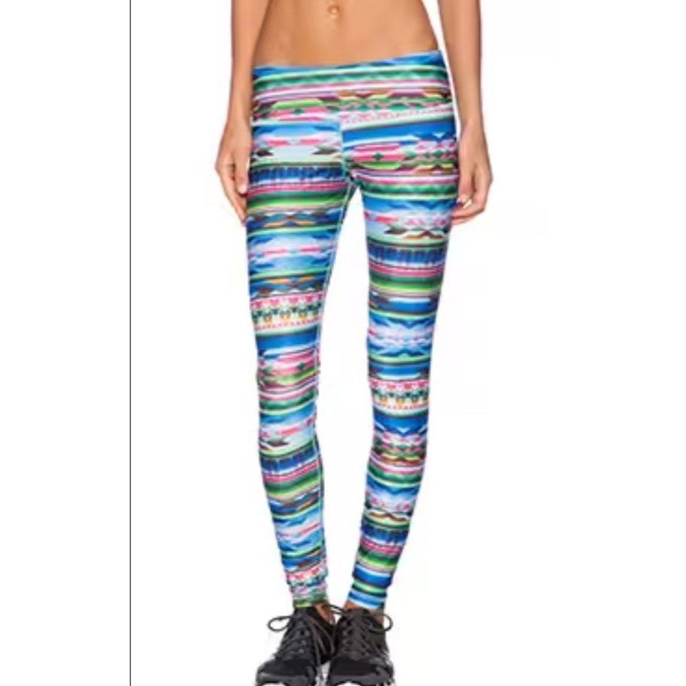 Rese Revolve Multi Color yoga legging size Medium